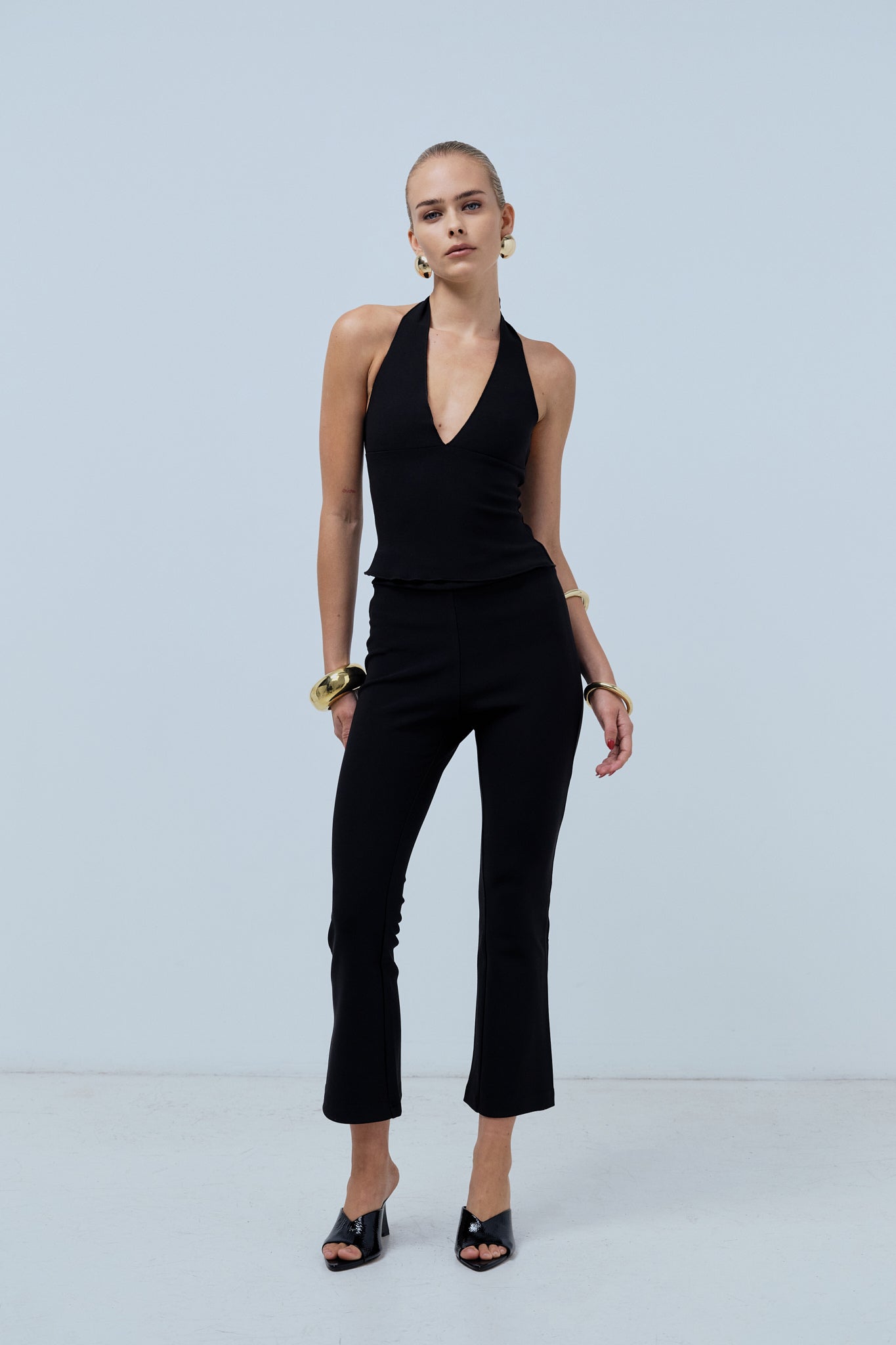 Capri Flare Pants