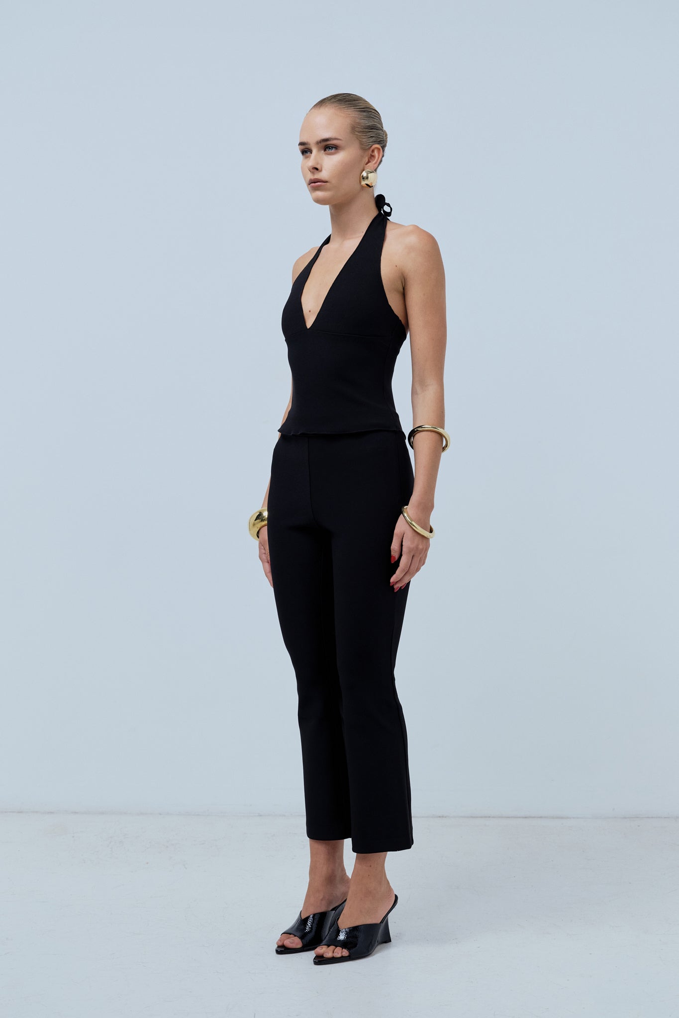Capri Flare Pants