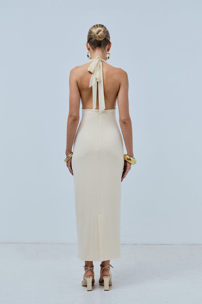 Halter Midi Dress