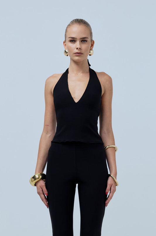 Halter Top - Black